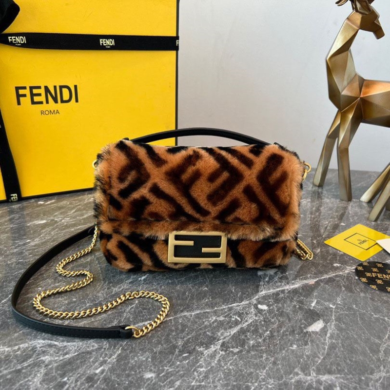 F**di satchel bags